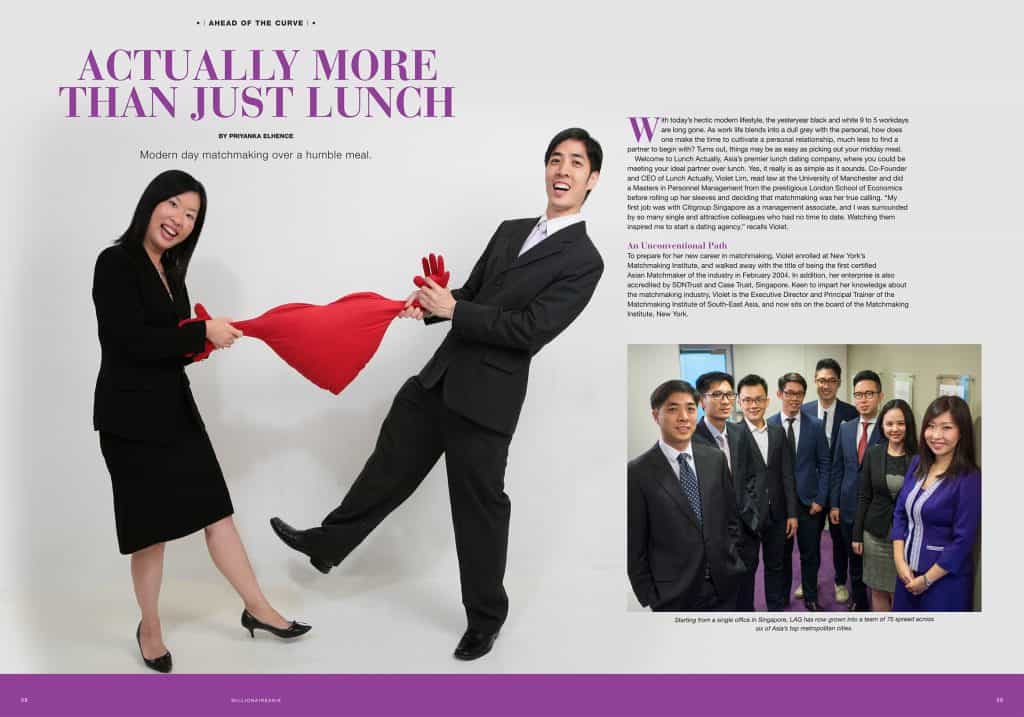 Entrepreneur Violet Lim and Co-Founder Jamie Lee